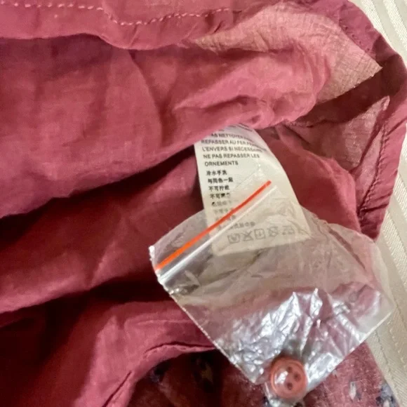 Free People NWT maxi prairie inspired dress. - Picture 7 of 7